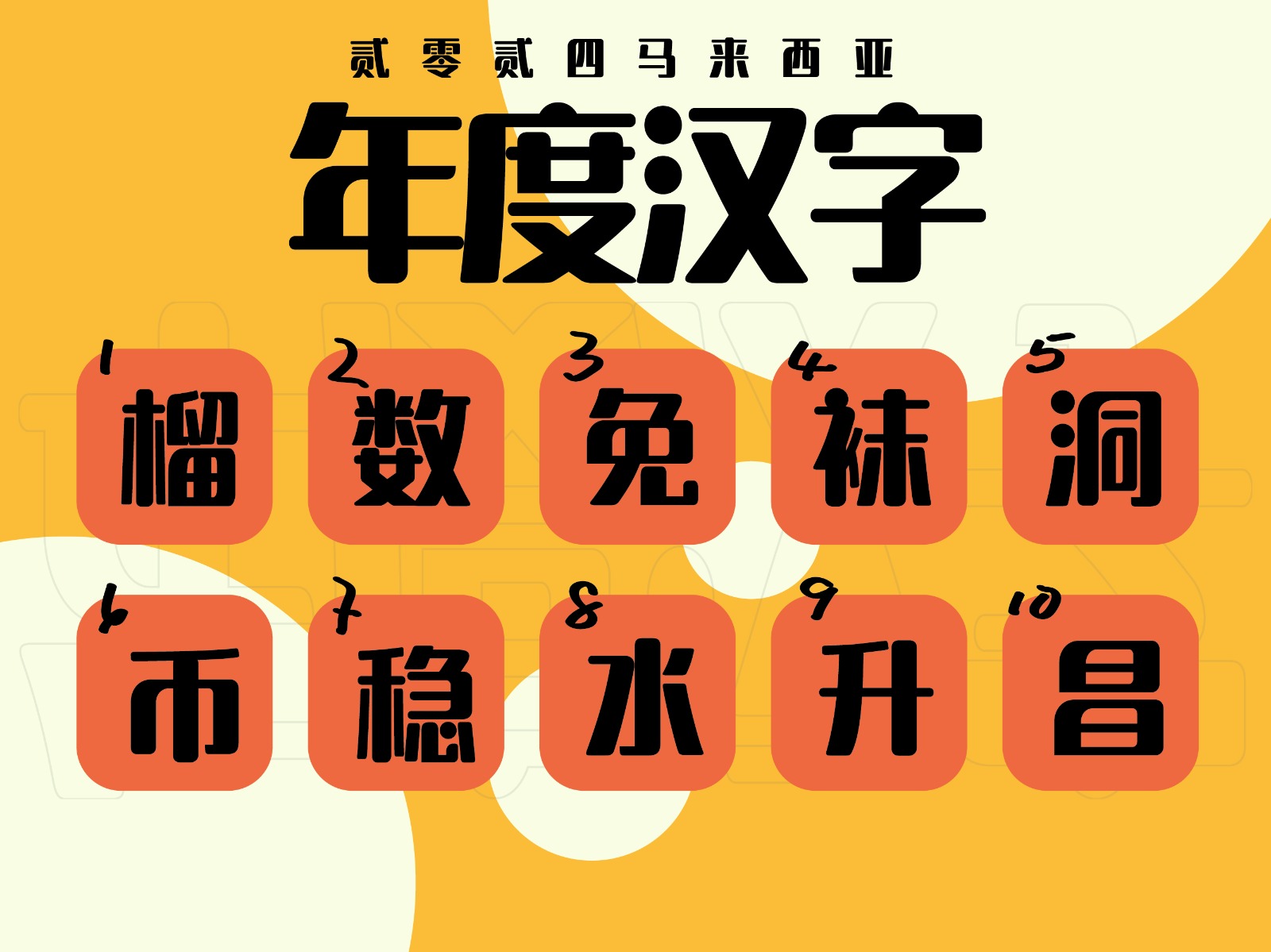 投选汉字 Vote Hanzi – 年度汉字官方网站